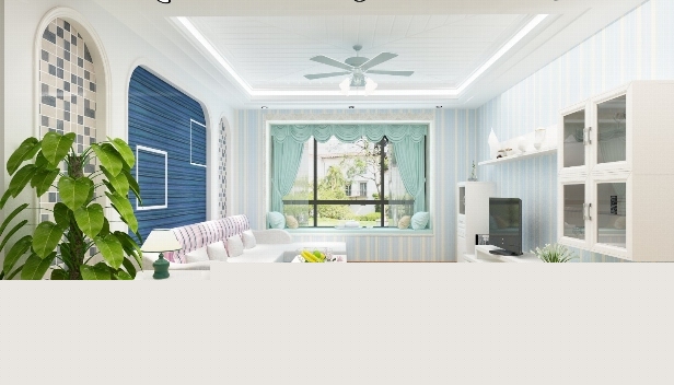 130㎡/三室兩廳兩衛/地中海