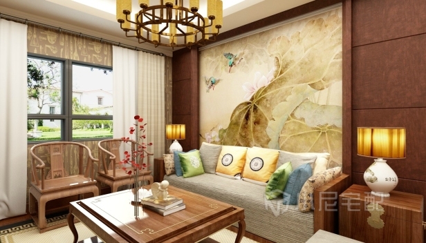 87㎡/兩室一廳一衛/中式