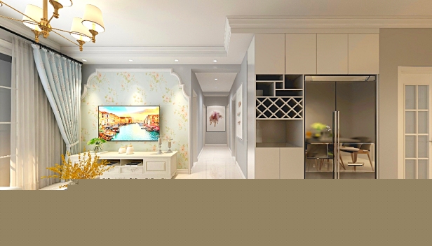 129㎡/三室兩廳一衛/現代