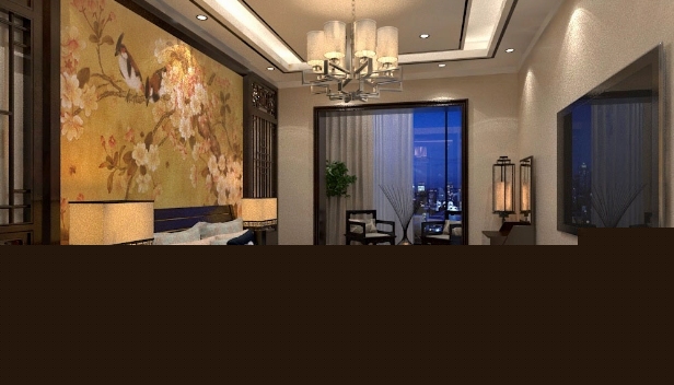 125㎡/三室兩廳兩衛/中式